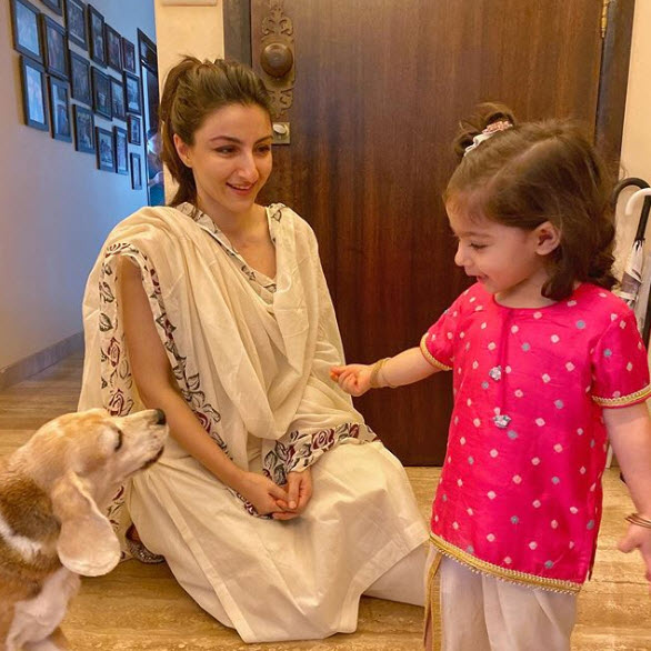 soha and inaaya