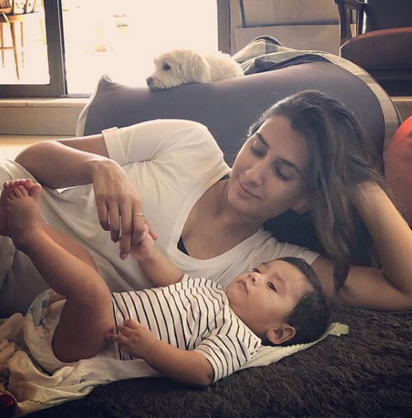 Pragya Kapoor and Shamsher chill session