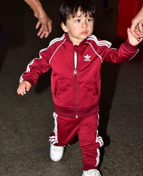 Taimur Ali Khan Returns To Mumbai