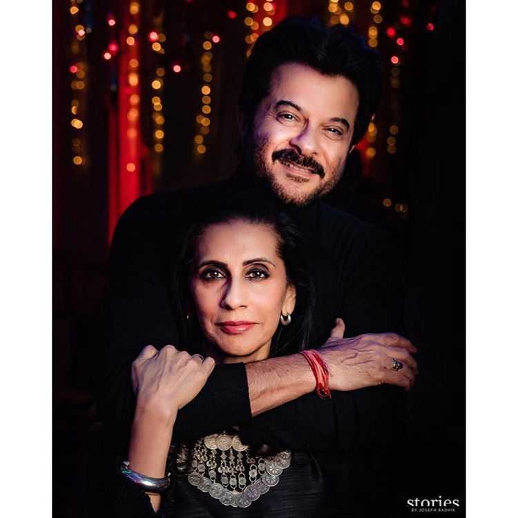 Anil Kapoor and Sunita Kapoor