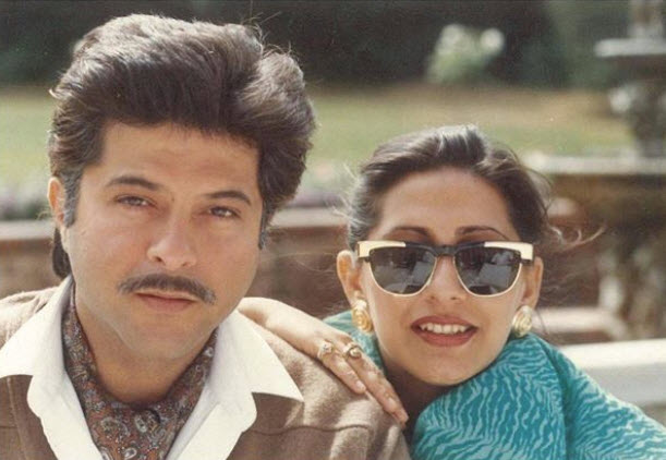 Anil Kapoor and Sunita Kapoor