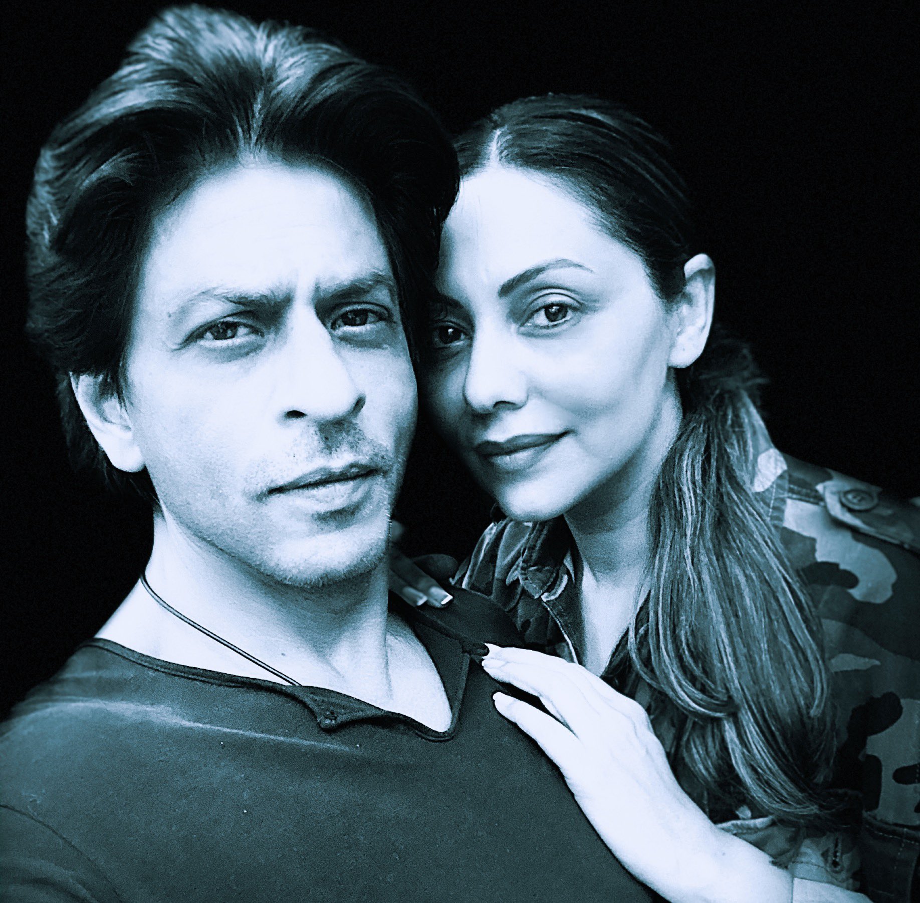 Shah Rukh Khan and Gauri Khan