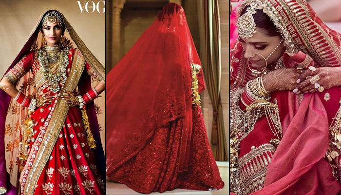 Sonam Kapoor Ahuja, Priyanka Chopra Jonas and Deepika Padukone