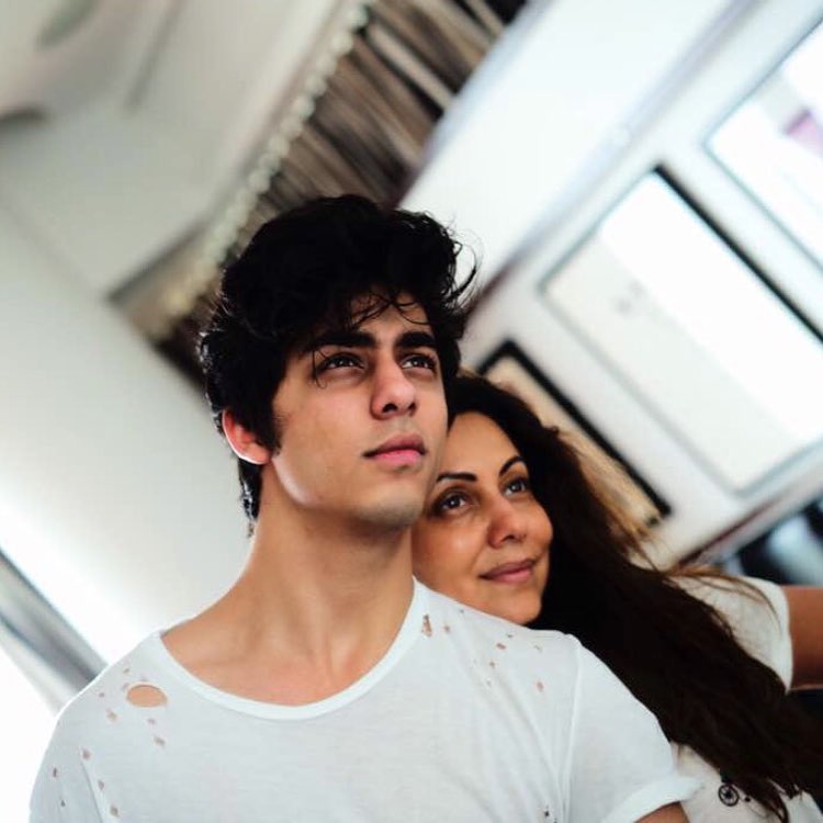Gauri Khan and Aryan Khan