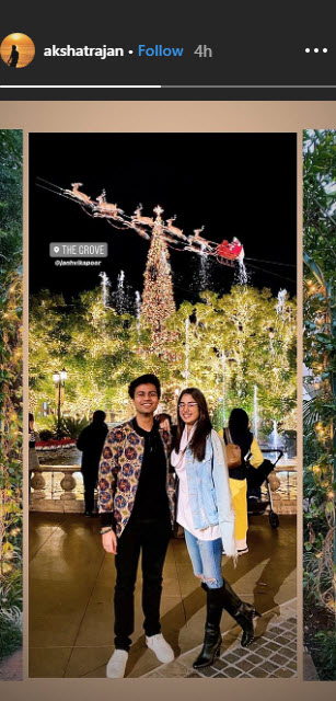 janhvi kapoor and akshat ranjan