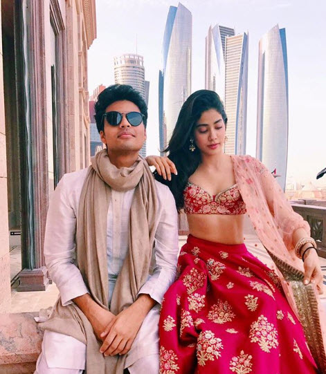 janhvi kapoor and akshat ranjan