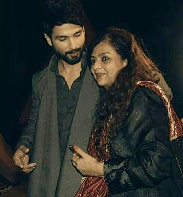 Shahid Kapoor and Neelima Azeem