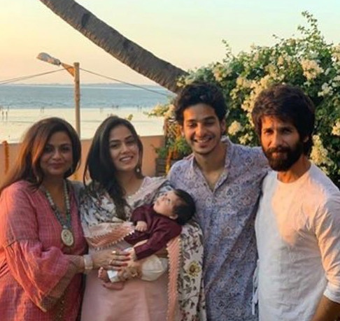 Shahid Kapoor, Ishaan Khatter and Neelima Azeem