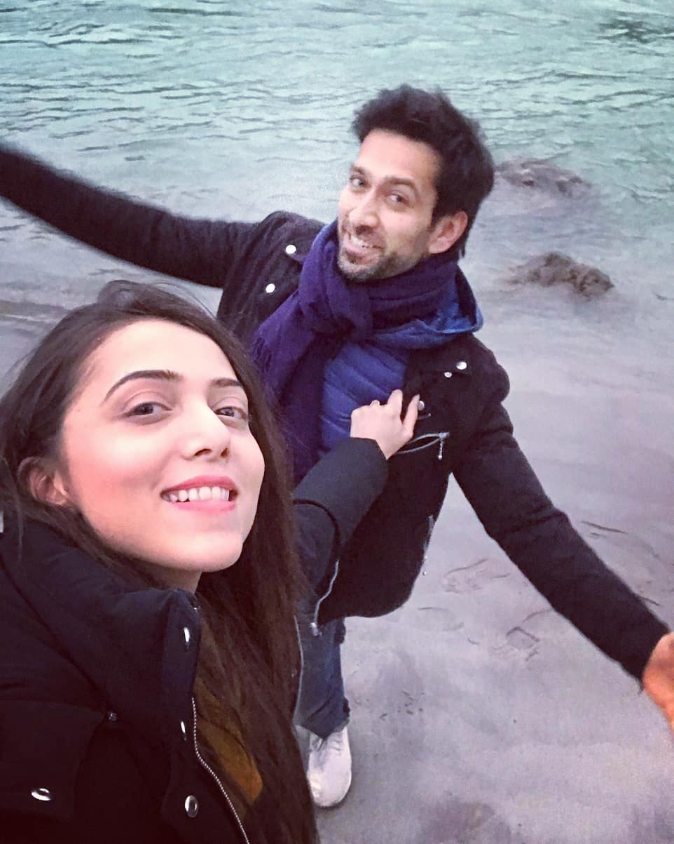 Nakuul Mehta and Jankee Parekh Mehta