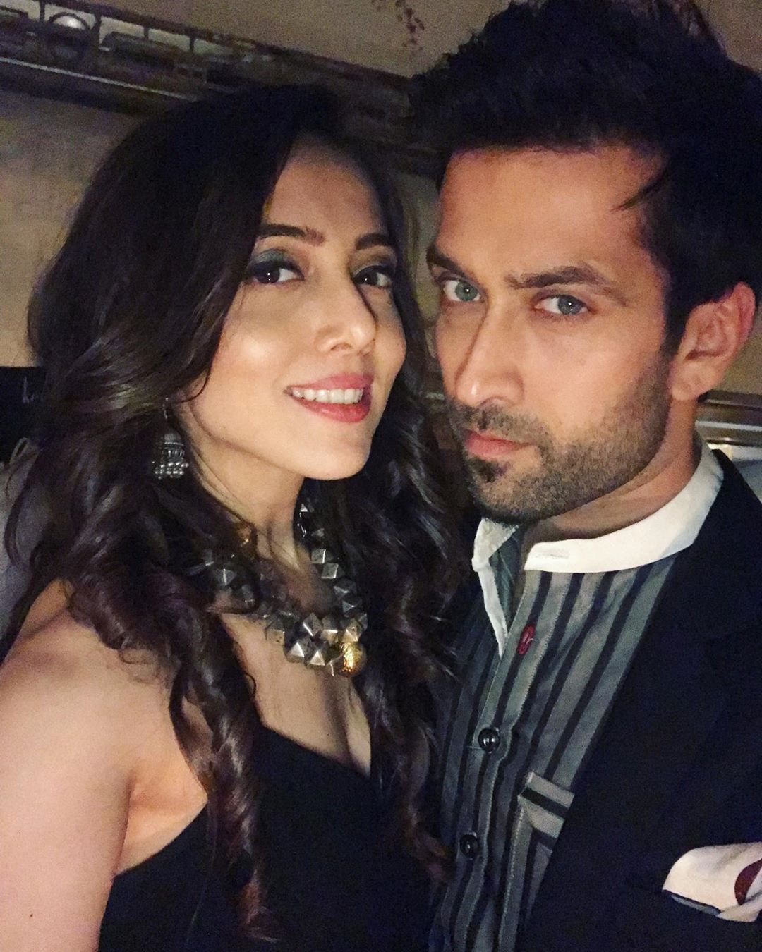 Nakuul Mehta and Jankee Parekh Mehta