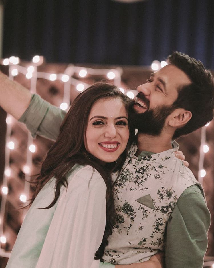 Nakuul Mehta and Jankee Parekh Mehta