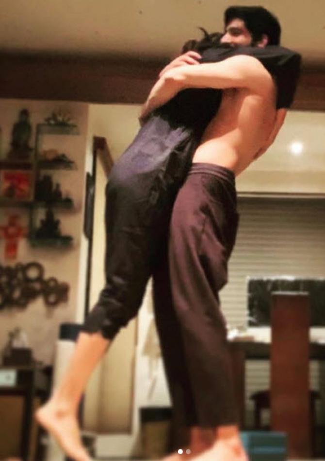 Sushmita's birthday wish for Rohman