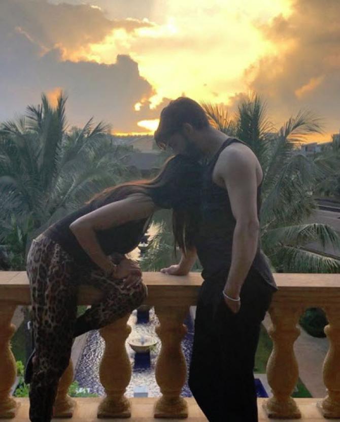 Rohman's birthday wish for Sushmita