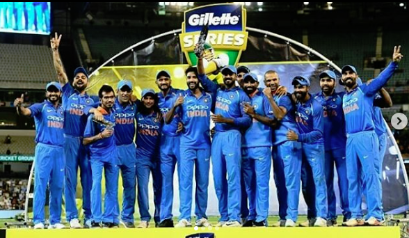 Virat Kohli and Team India