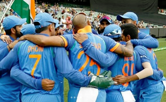 Virat Kohli and Team India
