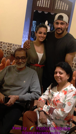 Anita Hassnandani and Rohit Reddy