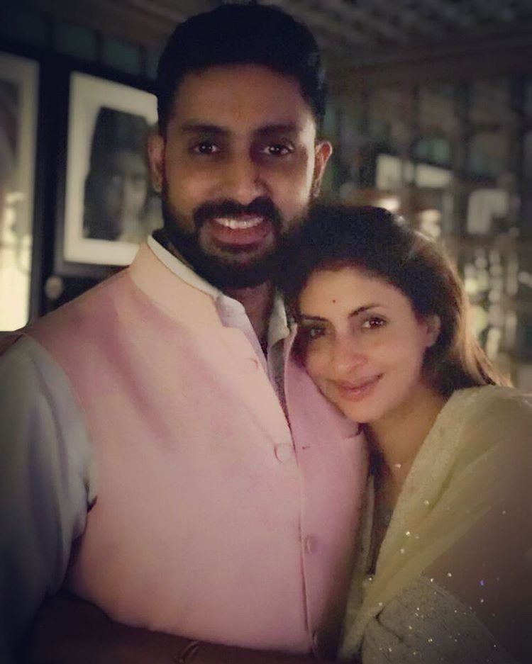 Shweta Bachchan Nanda and Abhishek Bachchan