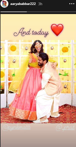 Prateik Babbar and Sanya Sagar