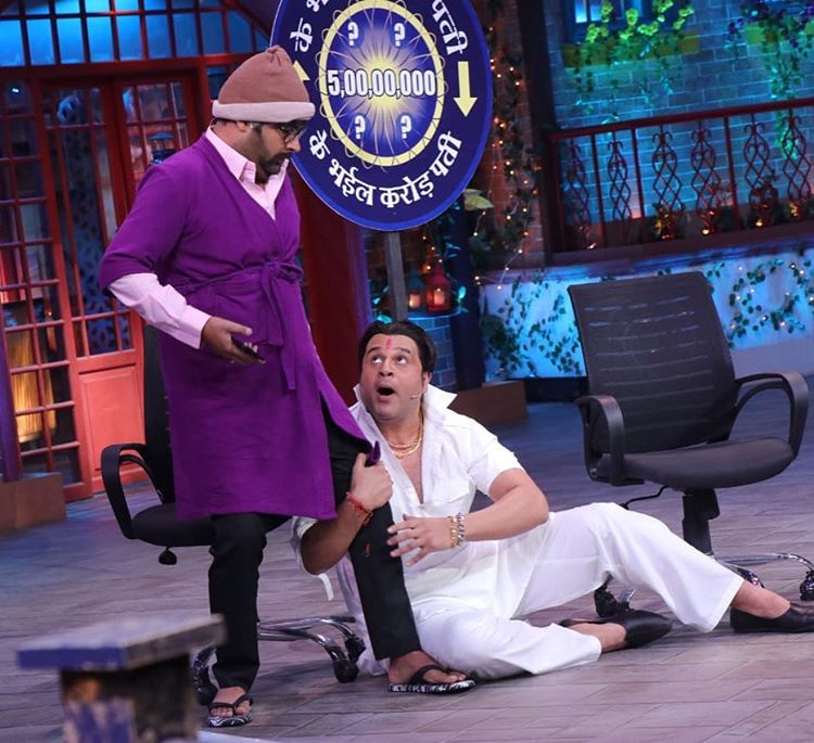 Kapil Sharma and Krushna Abhishek