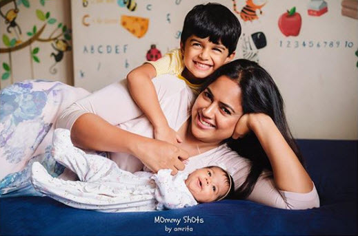 sameera reddy, hans varde and nyra varde