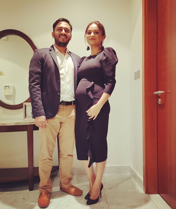 Dimpy Ganguly and Rohit Roy