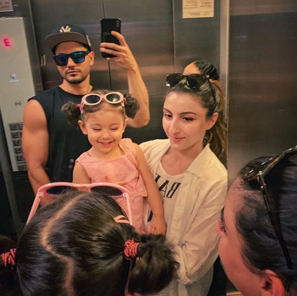 soha, inaaya and kunal