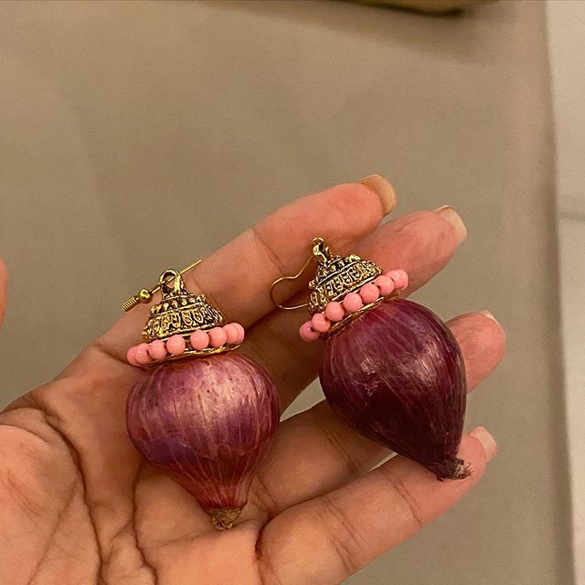 Onion Earrings