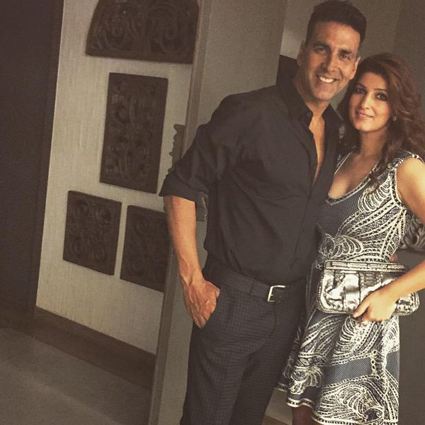 Akshay Kumar and Twinkle Khanna