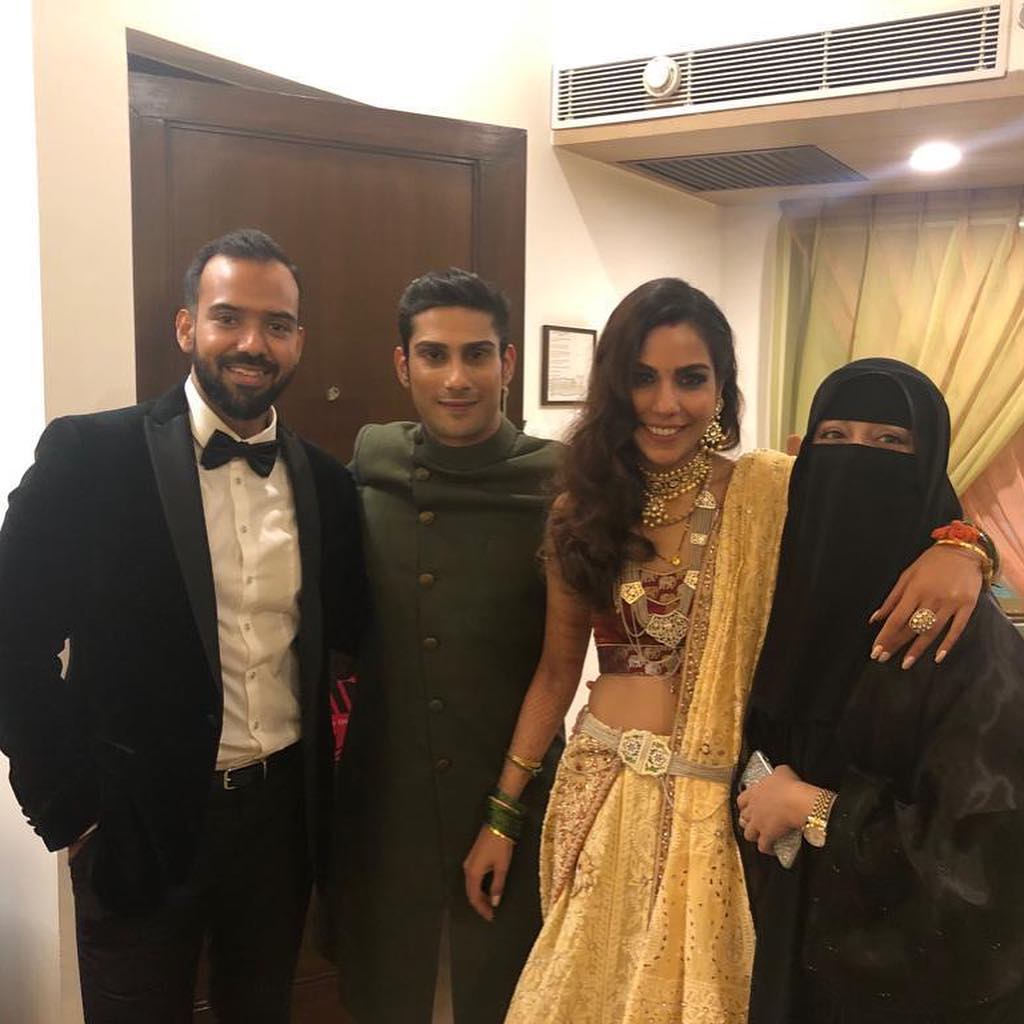 Prateik Babbar and Sanya Sagar