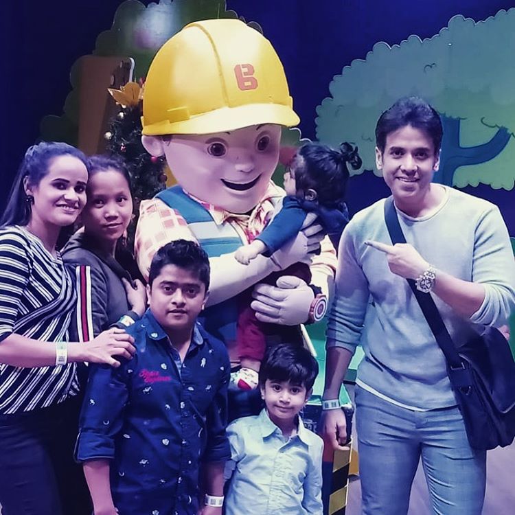 Tusshar Kapoor, Laksshya Kapoor and Ravie Kapoor