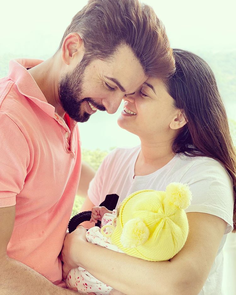 Mahhi Vij, Jay Bhanushali and Tara Jay Bhanushali