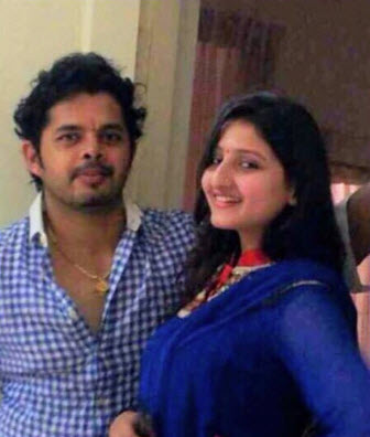 Sree Santh and Bhuvneshwari Sreesanth
