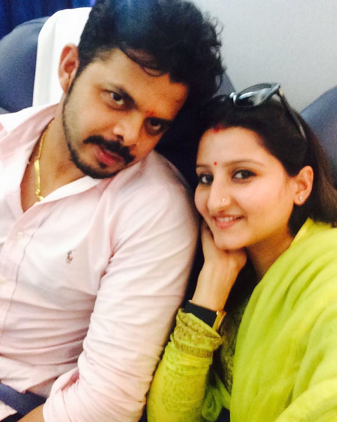 Sree Santh and Bhuvneshwari Sreesanth