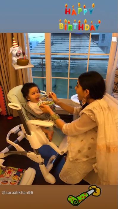 Sara Ali Khan and Taimur Ali Khan