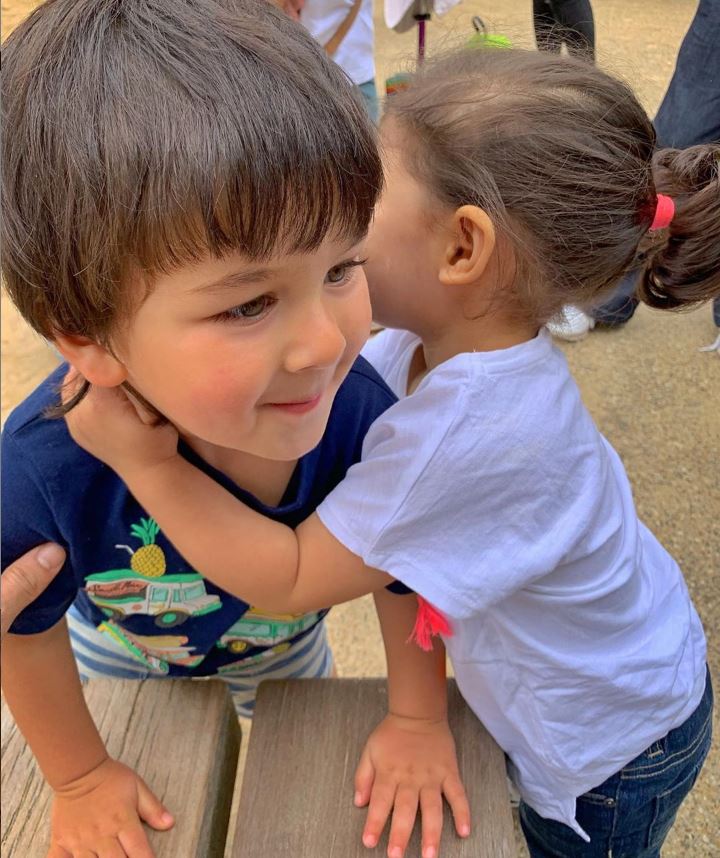 Taimur Ali Khan and Inaaya Naumi Kemmu