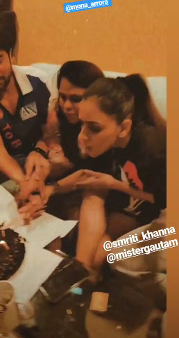 Smriti Khanna and Gautam Gupta