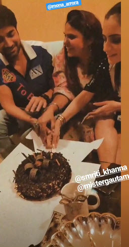 Smriti Khanna and Gautam Gupta