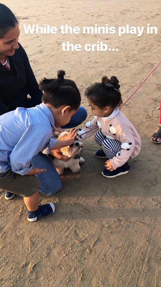 Isana Kapoor and Misha Kapoor