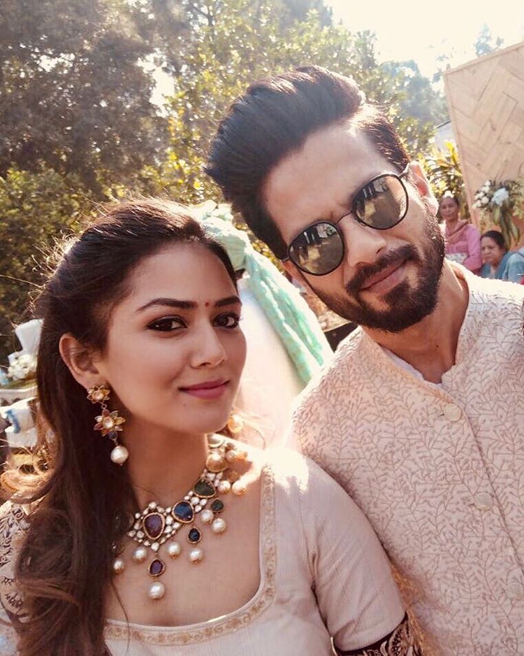 Shahid Kapoor and Mira Rajput Kapoor