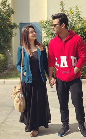 Dipika Kakar and Shoaib Ibrahim fooling around