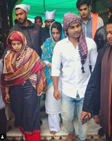 Shoaib and nanad, Saba, had recently gone to Ajmer 