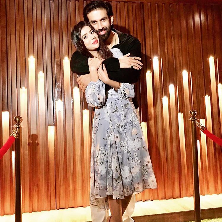 Charu Asopa and Rajeev Sen