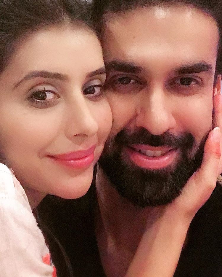 Charu Asopa and Rajeev Sen