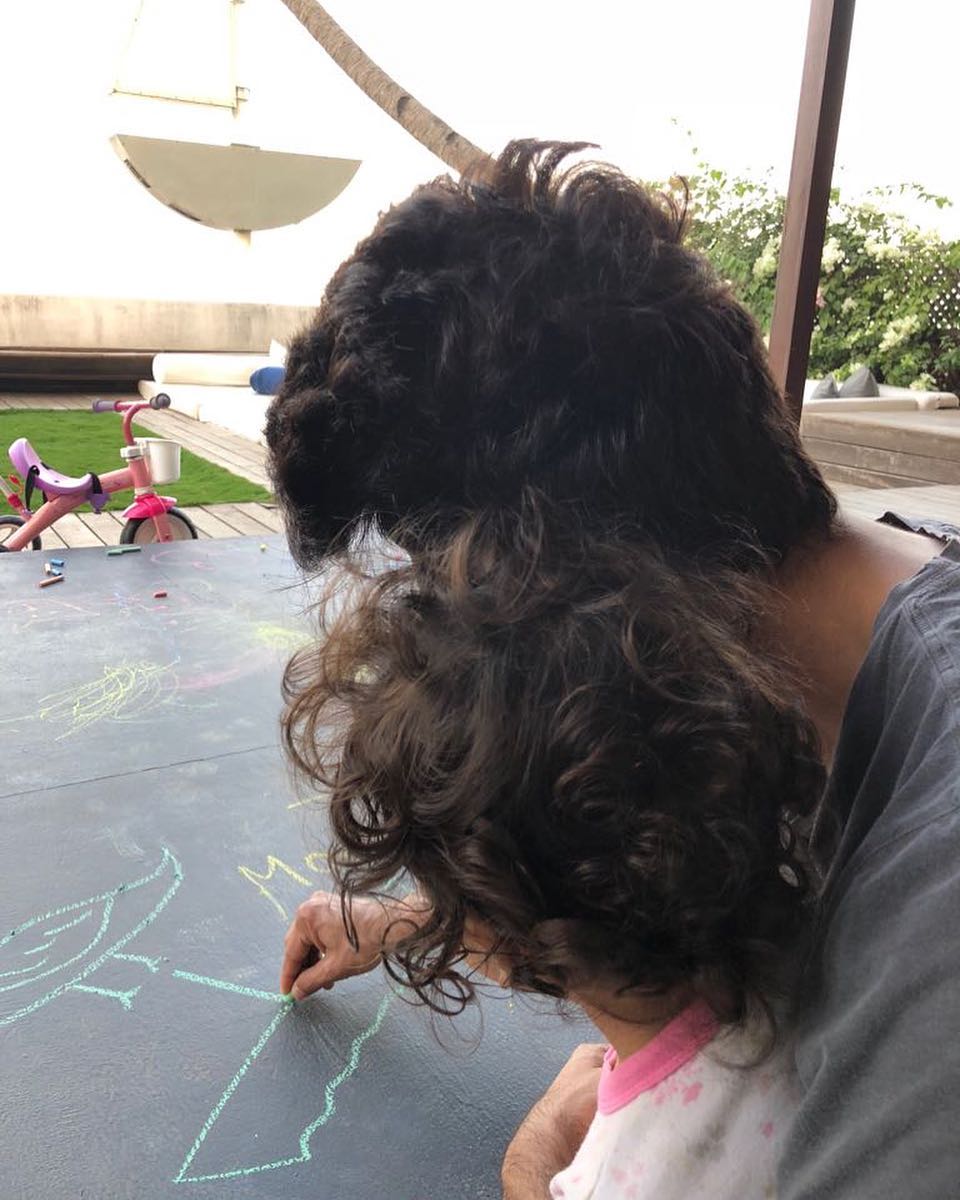 Shahid Kapoor and Misha Kapoor