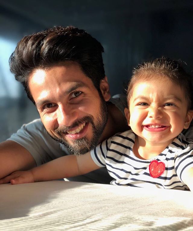 Shahid Kapoor and Misha Kapoor