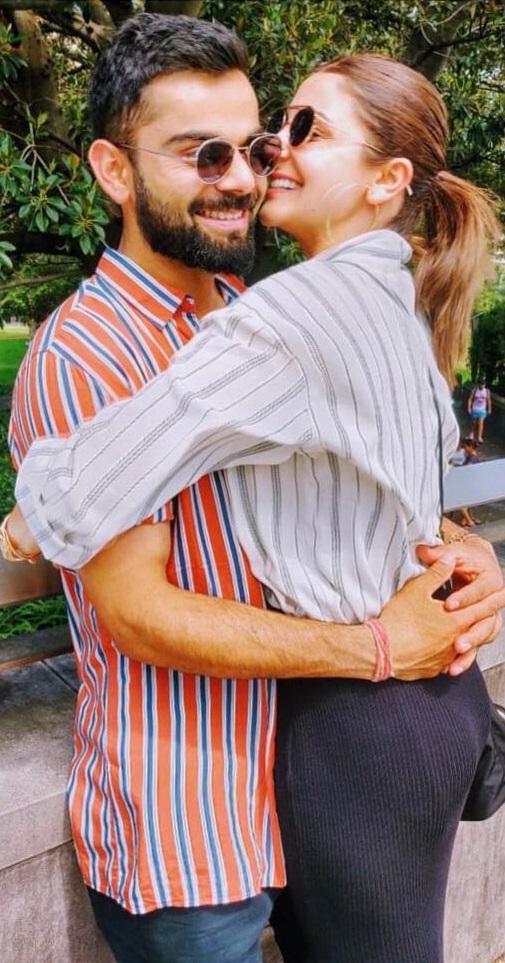 Virat Kohli and Anushka Sharma