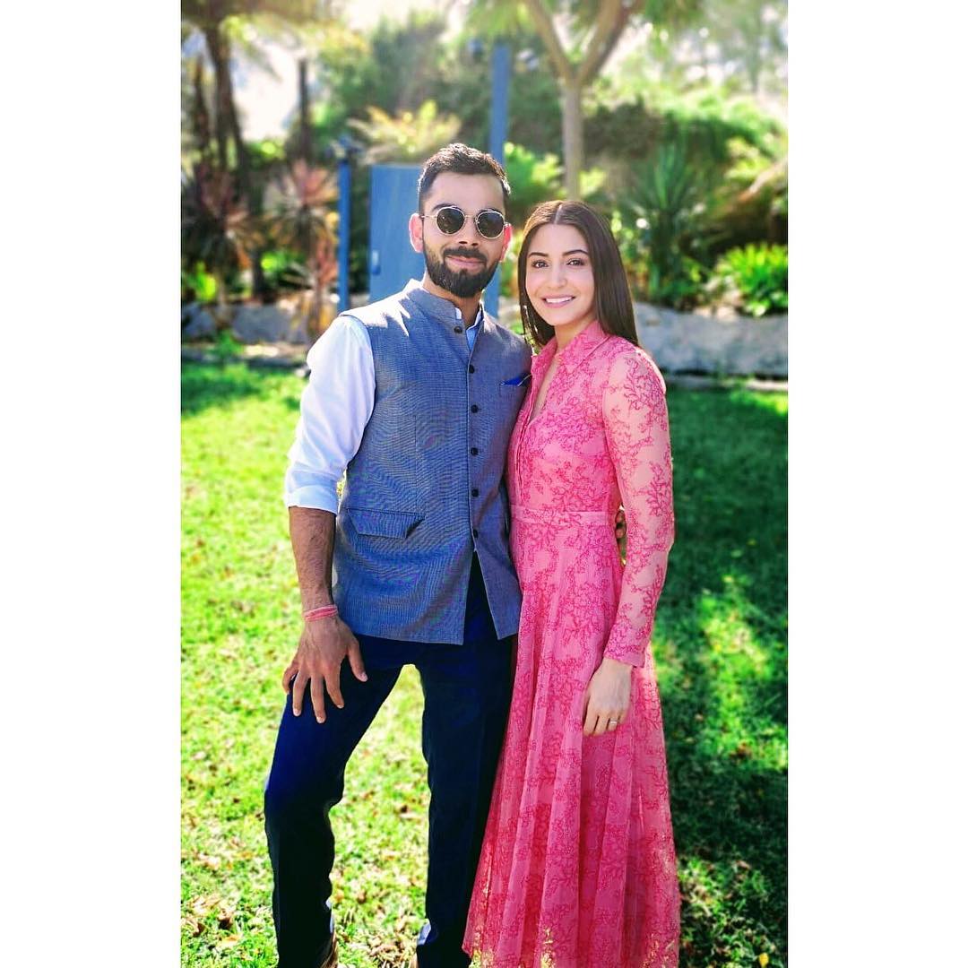 Virat Kohli and Anushka Sharma
