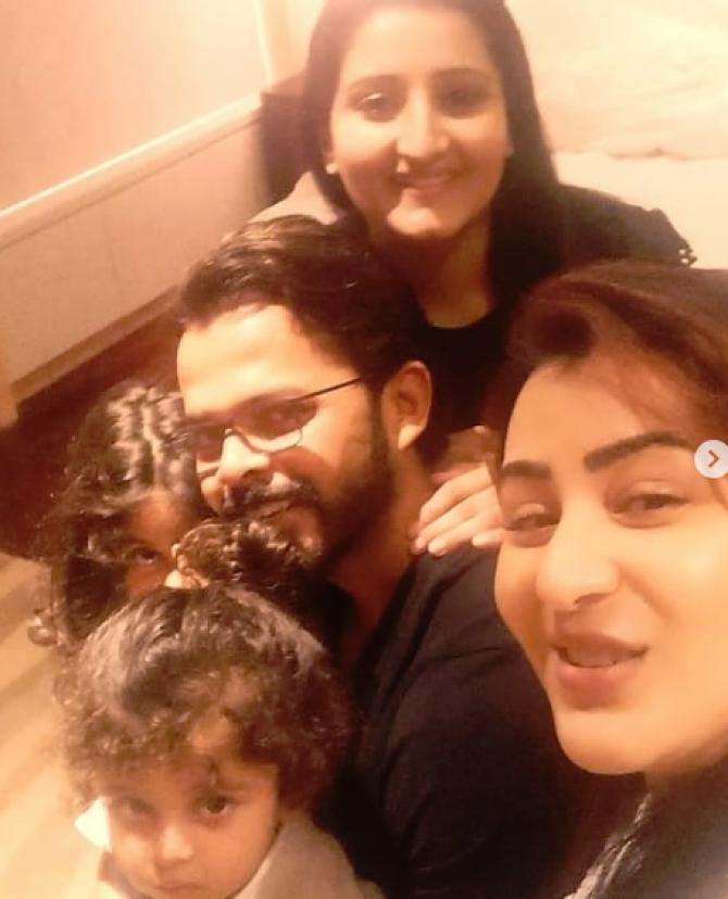 Sreesanth parties with Shilpa Shinde