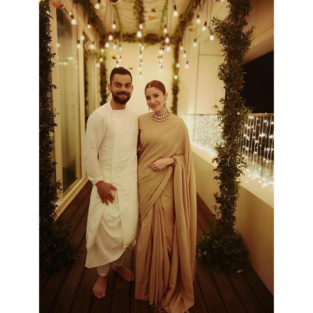 Virat Kohli and Anushka Sharma