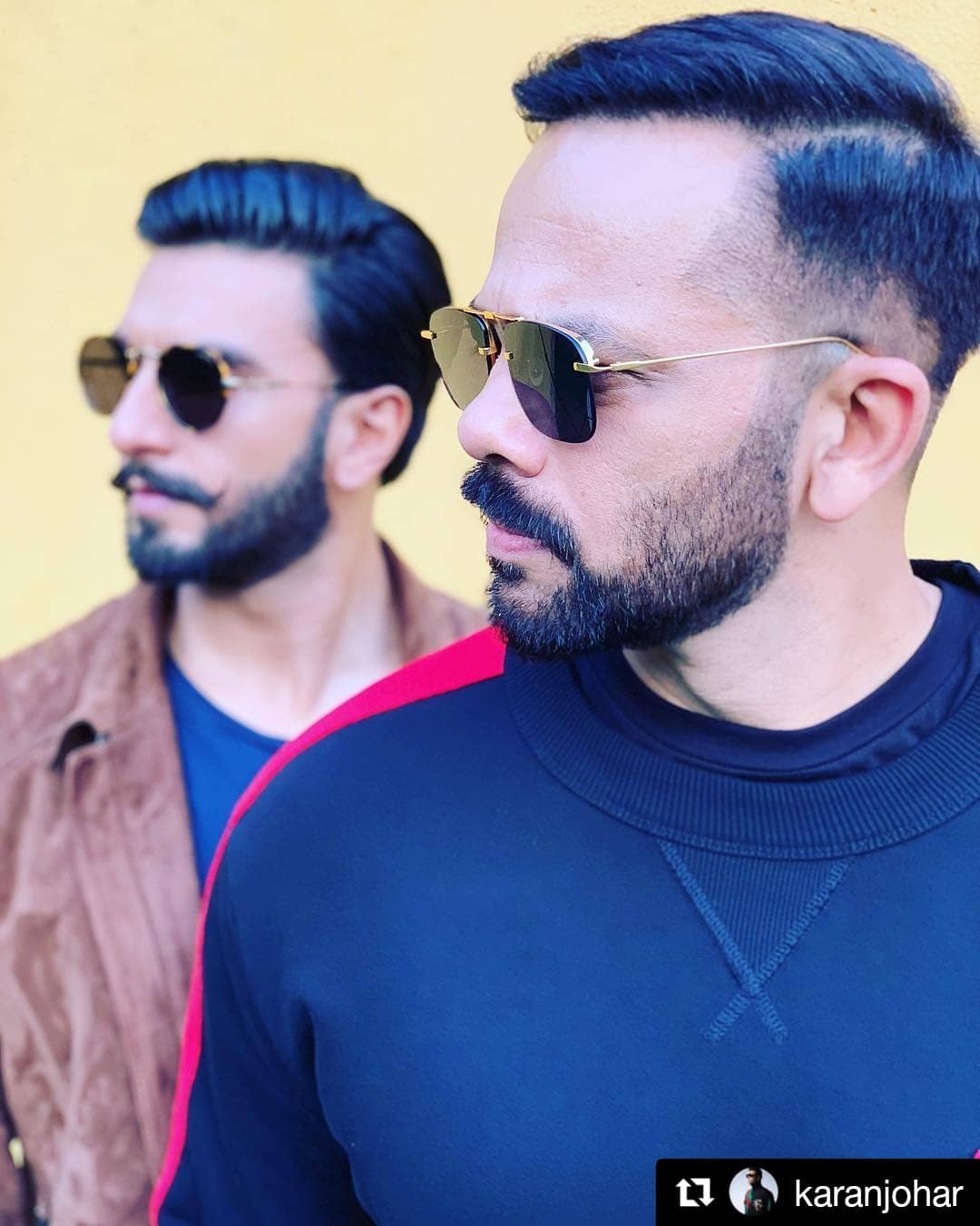 Ranveer Sngh and Rohit Shetty